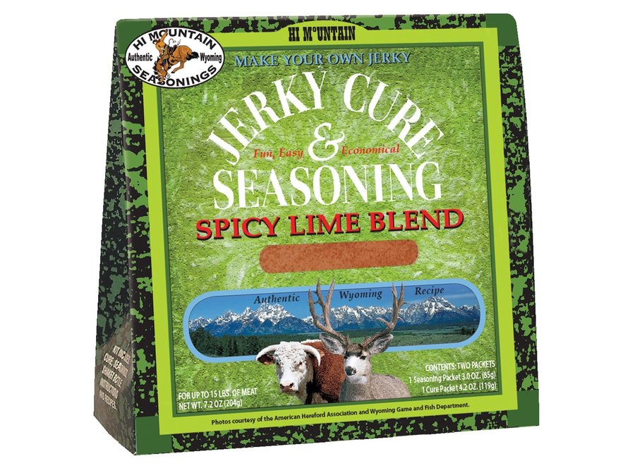 Hi Mountain Jerky Cure & Seasoning Spicy Lime Blend