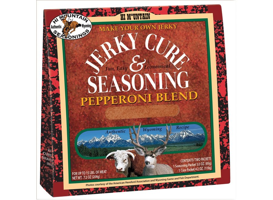 Hi Mountain Jerky Cure & Seasoning Pepperoni Blend