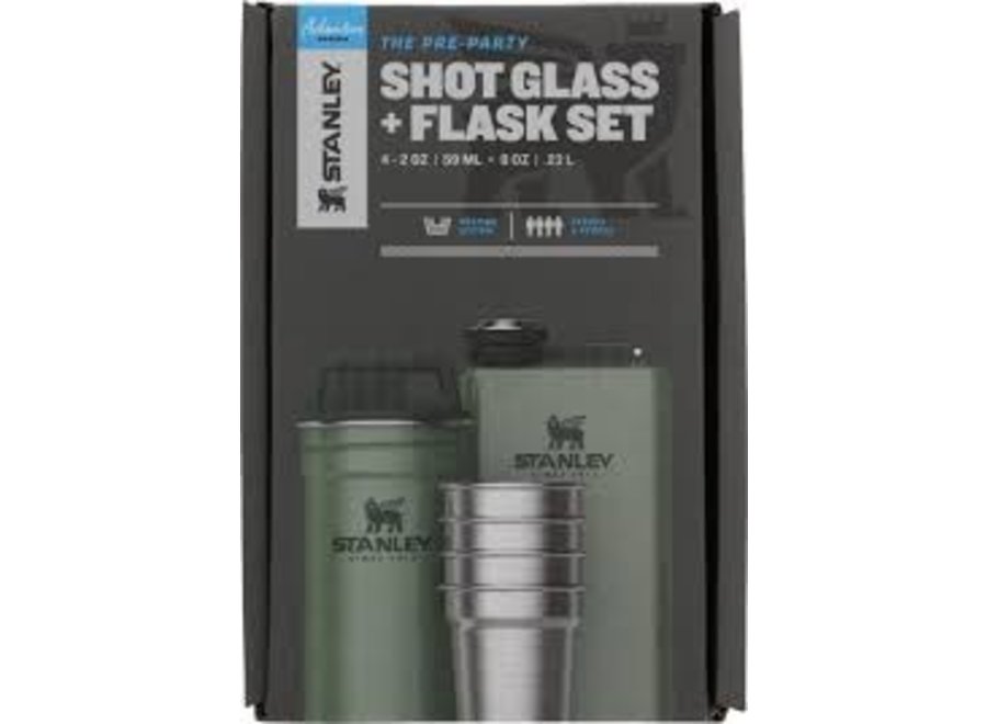 Stanley Adv Shot Glass & Flask Set