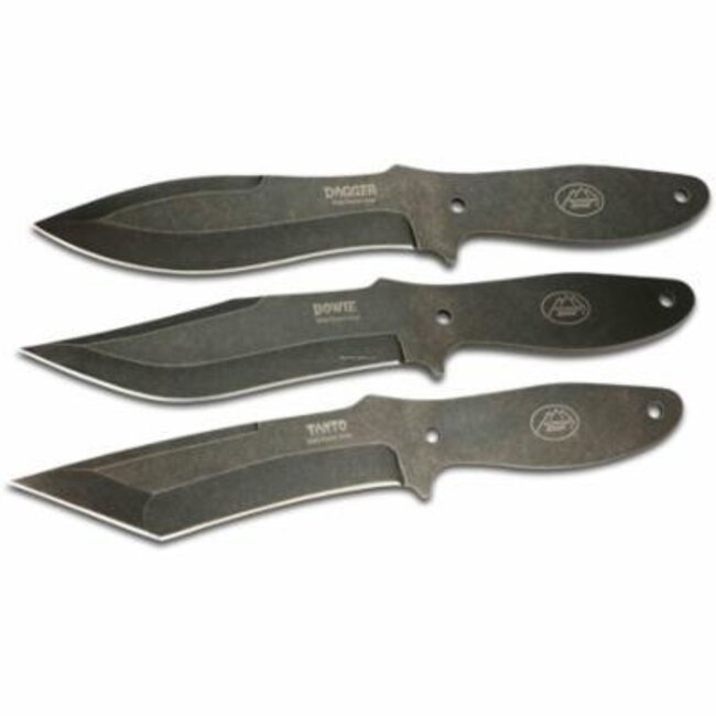 Outdoor Edge Outdoor Edge AS-300C Aero-Strike Throwing Knives, with Black Nylon Sheath