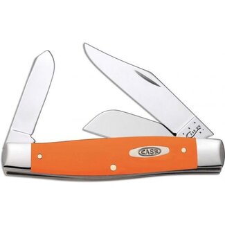 Case Smooth Orange Synthetic Handle Knife