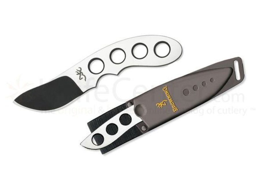 Browning Extreme Mountain Hunter Fixed 2-1/2" Blade, Stainless Steel Handles, Sheath Included - 468
