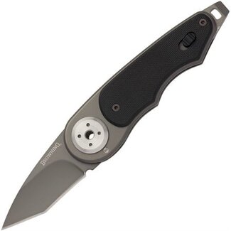Browning Browning 0076 Even Money Rotating Tanto Knife with Black G-10 Handle