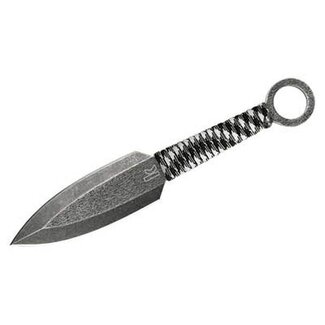 Kershaw KER1747BW Ion Fixed Blade Knife 4.5 in. Blade 3CR13 Steel BlackWash - Pack of 3