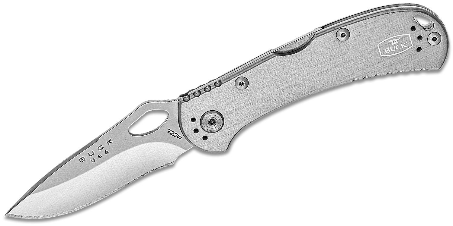 Buck Spitfire Grey Knife - Mountain Man Outdoors