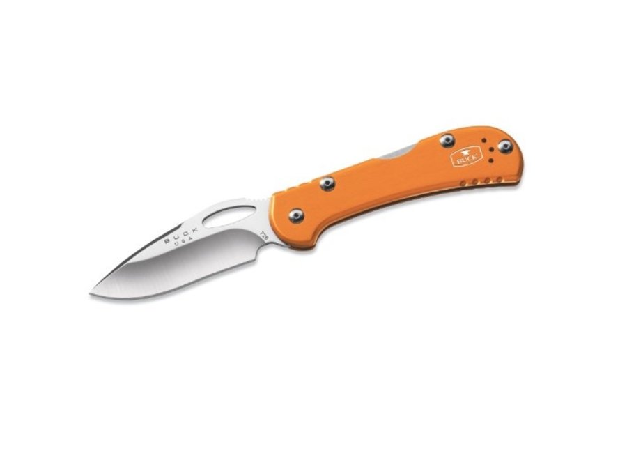 Buck 726ORS Mini SpitFire Lockback Orange