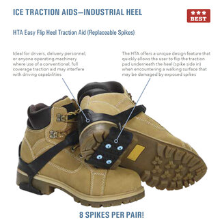 Ice Grips, Due North Heel Traction Aid O/S