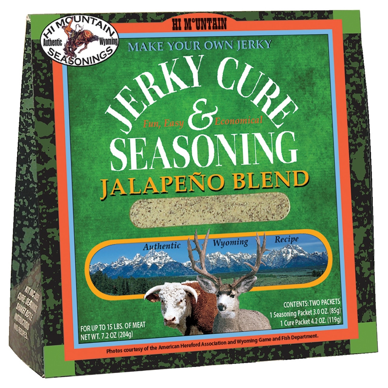 Hi Mountain Jerky Cure & Seasoning Jalapeno Blend Mountain Man Outdoors