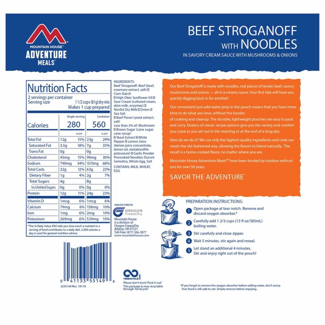 Mountain House Mountain House Beef Stroganoff