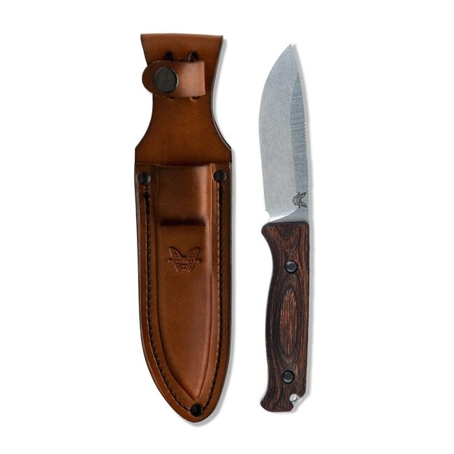 Benchmade Benchmade 15002 Saddle Mountain Skinner, FB, WOOD