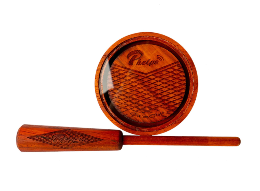 Phelps Turkey Pot Call CRYSTAL/PADAUK