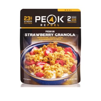 PEAK REFUEL Peak Refuel Strawberry Granola with Milk