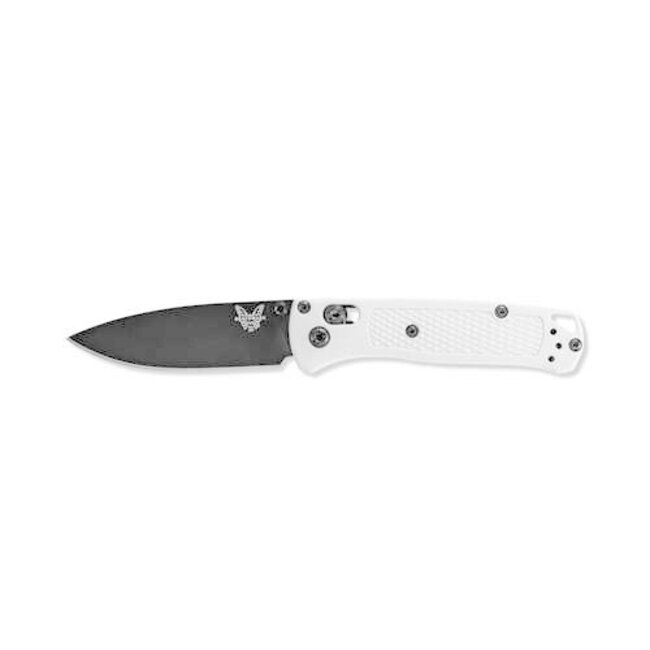BENCHMADE MINI BUGOUT WHITE BLACK BLADE (533BK-1)