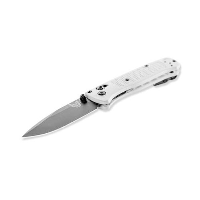 BENCHMADE MINI BUGOUT WHITE BLACK BLADE (533BK-1)