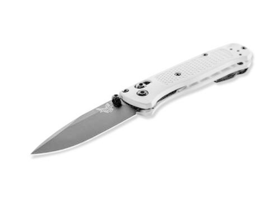 BENCHMADE MINI BUGOUT WHITE BLACK BLADE (533BK-1)