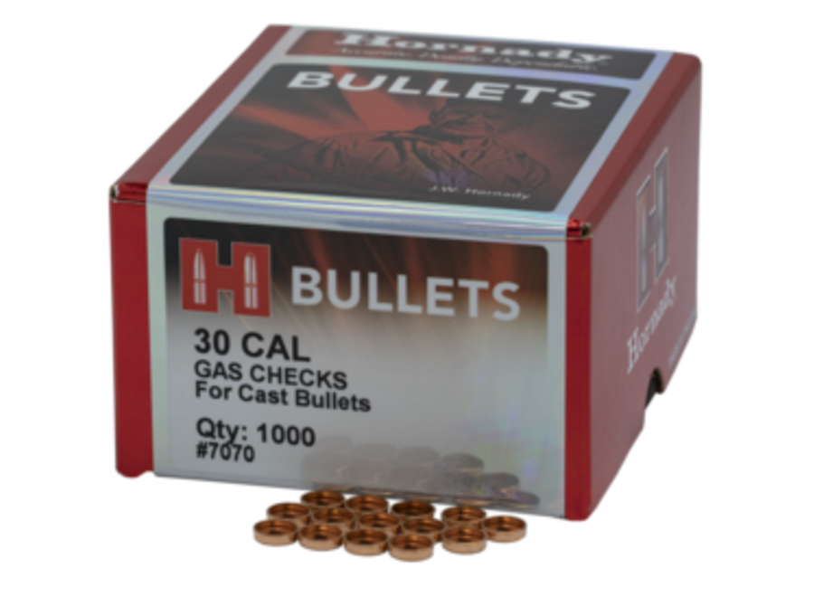 Hornady .375 Cal Gas Checks Bullets