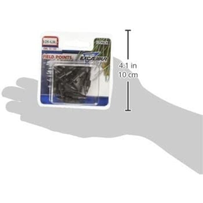 Excalibur Excalibur TP125-12 Field Points 21/64 125gr Pkg 12
