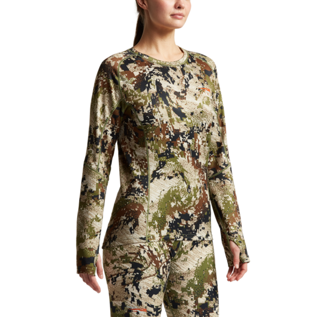 Sitka Sitka Women's CORE Mid Weight Crew LS