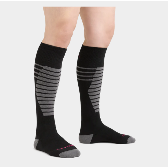 Darn Tough Darn Tough 8030 Women's SNOW - Over the Calf, Black