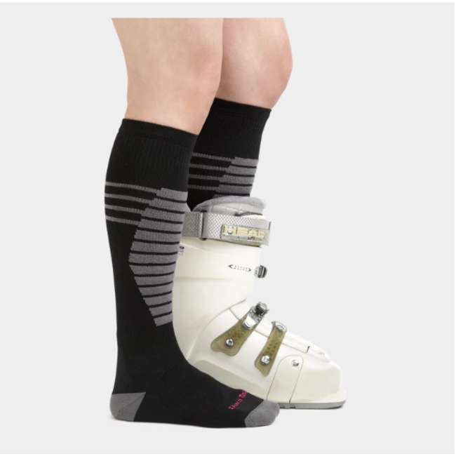 Darn Tough Darn Tough 8030 Women's SNOW - Over the Calf, Black