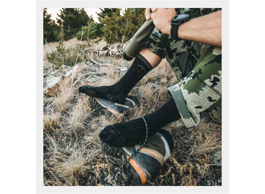 Darn Tough HUNT Boot Sock, Forest Mountain Man Outdoors