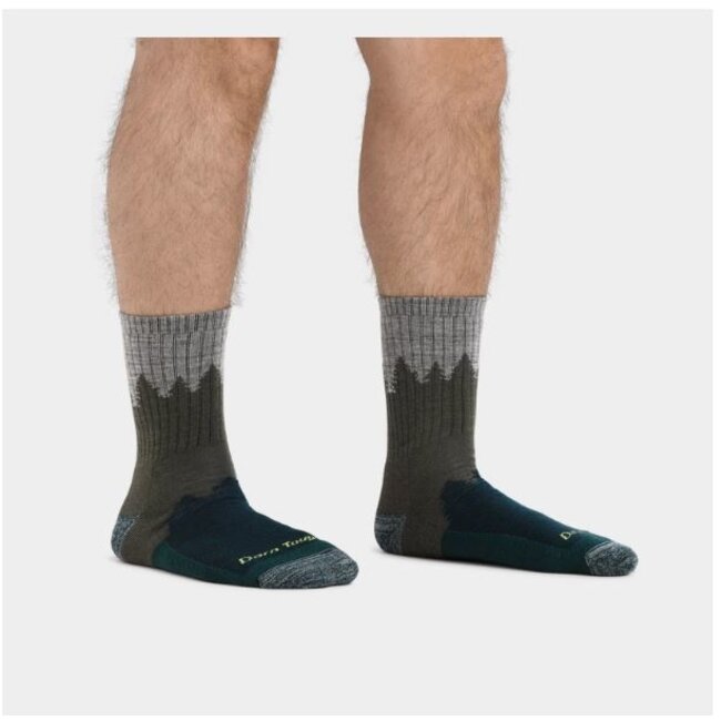 Darn Tough 1974 HIKE/TREK - Micro Crew, Green