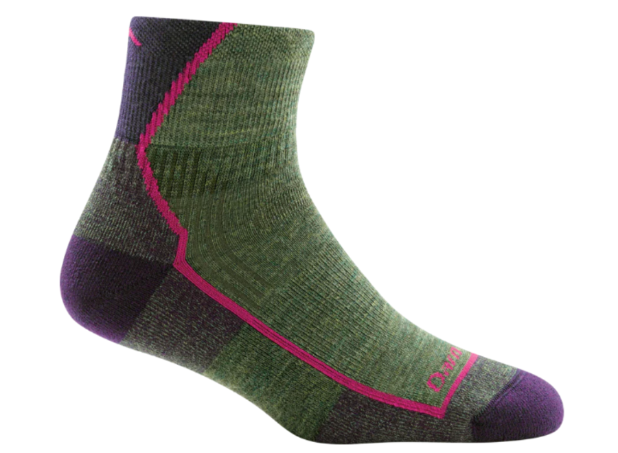 Darn Tough Women's HIKE/TREK - 1/4 Sock LIGHT, Assorted Colors ...