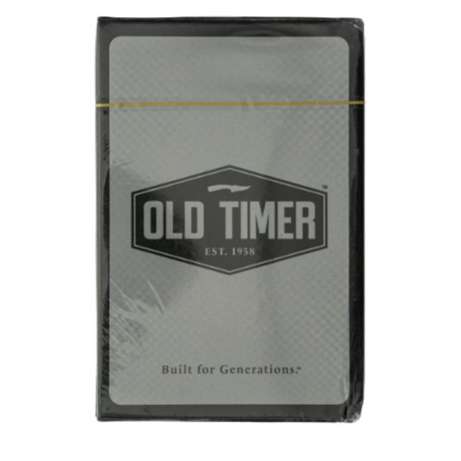 Old Timer Old Timer Folding Knife w/Deck of Cards