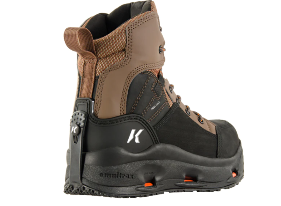 Korkers Buckskin Wading Boots, Felt & Kling-On