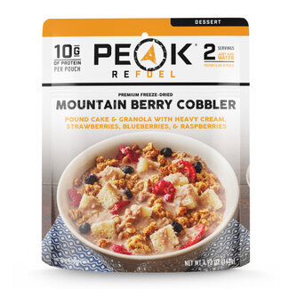 PEAK REFUEL Peak Refuel Mountain Berry Cobbler