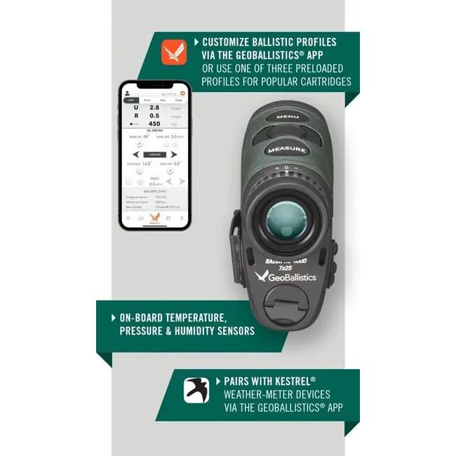 Vortex Vortex Razor HD 4000 GB Ballistic Laser Rangefinder