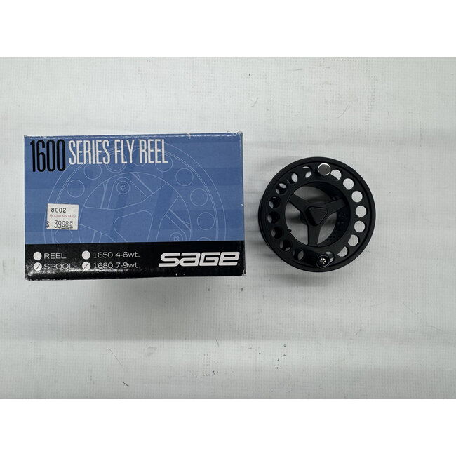 Sage 1600 Series Spool 7-9WT Black