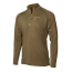 Muddy Nucleus Heated Base Layer Shirt 1/4 Zip Brown
