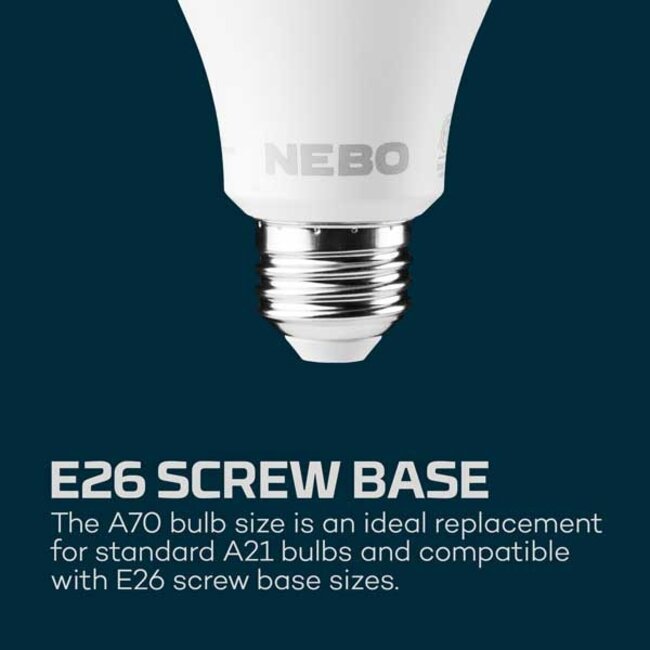 NEBO Blackout Backup Emergency LED Bulb