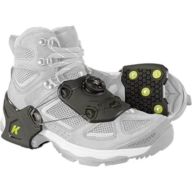 Korkers Ice Commuter Black/Green Size L/XL