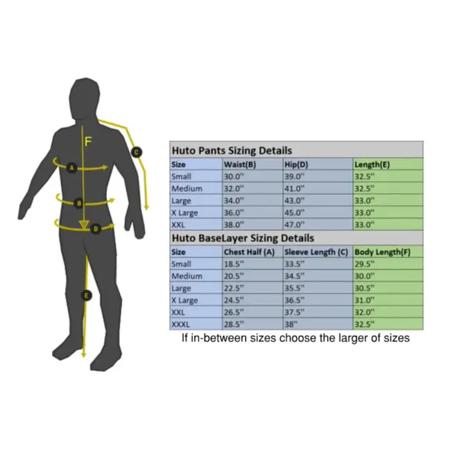 HUTO Synthetic Mid-Weight Hoodie Baselayer