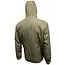 HUTO Fuzzy Fleece Hoodie Olive Green