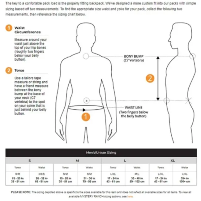 Mystery Ranch Mystery Ranch Sawtooth 45 - Ponderosa Large