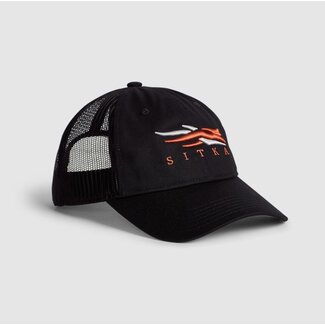 Sitka Icon Lo Pro Trucker Sitka Black Hat OSFA