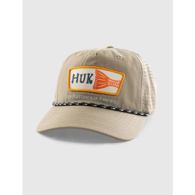 HUK Fish Patch Trucker Hat Mud