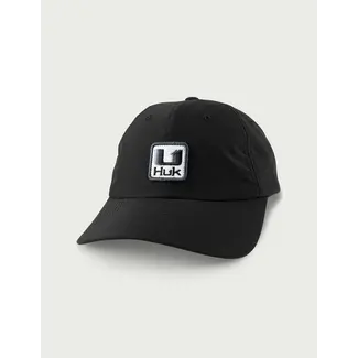 HUK Unstructured Performance Hat Black