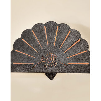 Hunters Specialties GSM Skull Hooker Turkey Mount Turkey Hooker Black