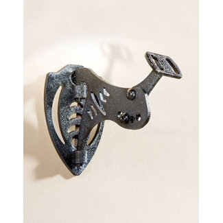 Skull Hooker S/M Bone Bracket Black