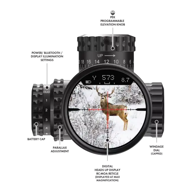 Burris Burris Veracity PH 3-15x44 FFP Illuminated RC MOA Reticle