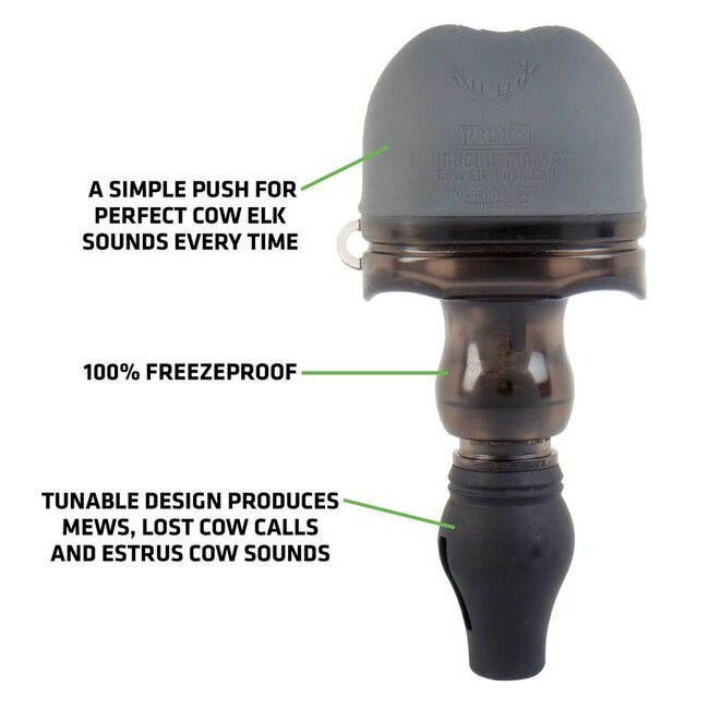 Primos Primos 944 Hoochie Pak Calf Elk Calls, w/ Hoochie Mama and Baby