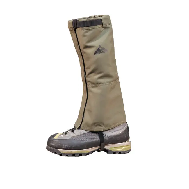 Jager Stealth Gaiters Dark Green 19-0511 TCX LARGE