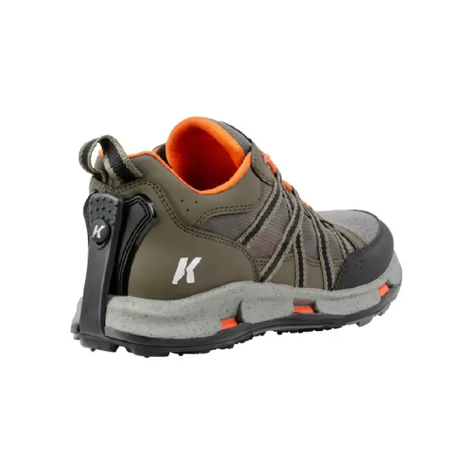 Korkers All Axis Shoe Green w/TrailTrac Sole