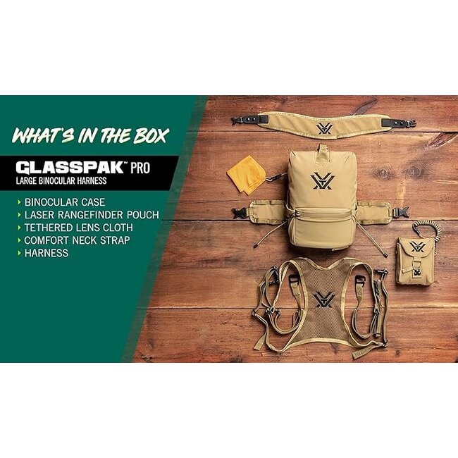 Vortex GlassPak Pro Binocular Harness Large