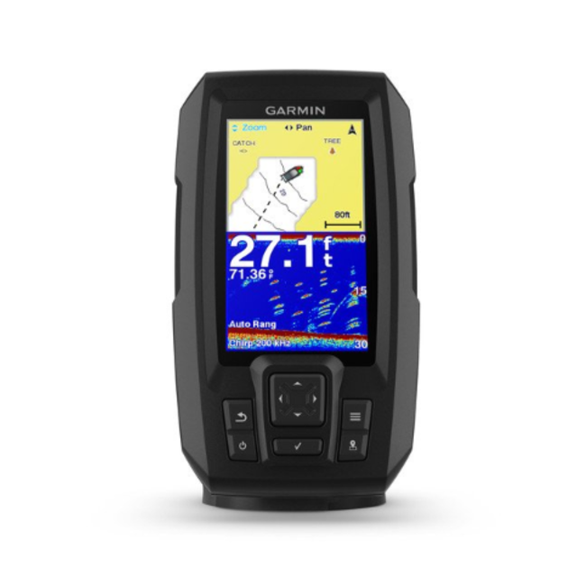 Garmin Striker Plus 4 + Transducer Fishfinder