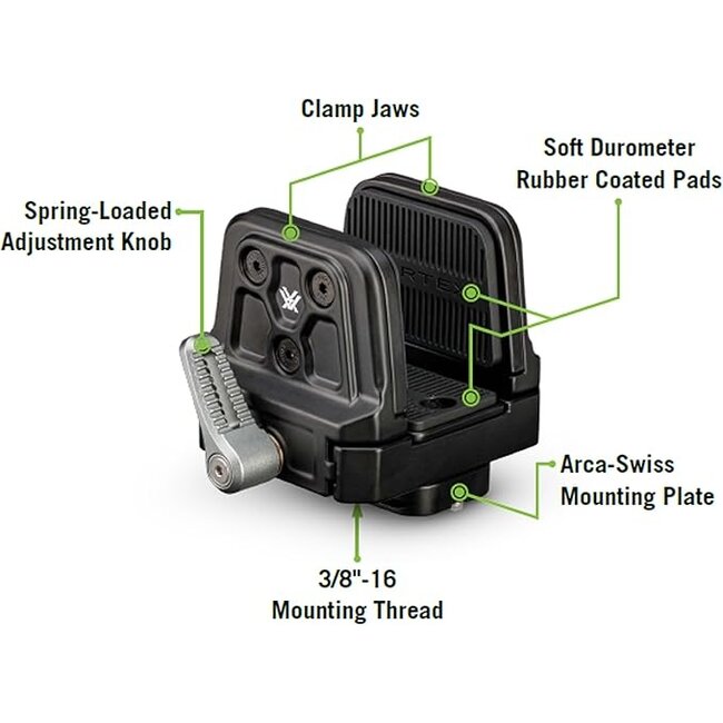 Vortex Pro Rifle Clamp Tripod Mount
